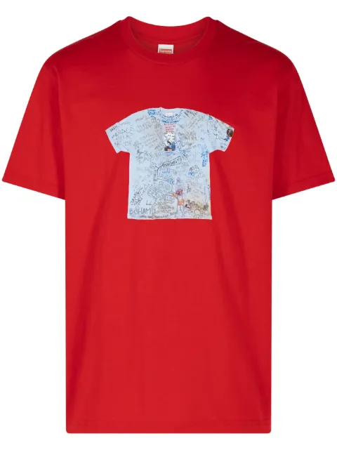 Supreme 30th Anniversary First Tee T-shirt Red SU349