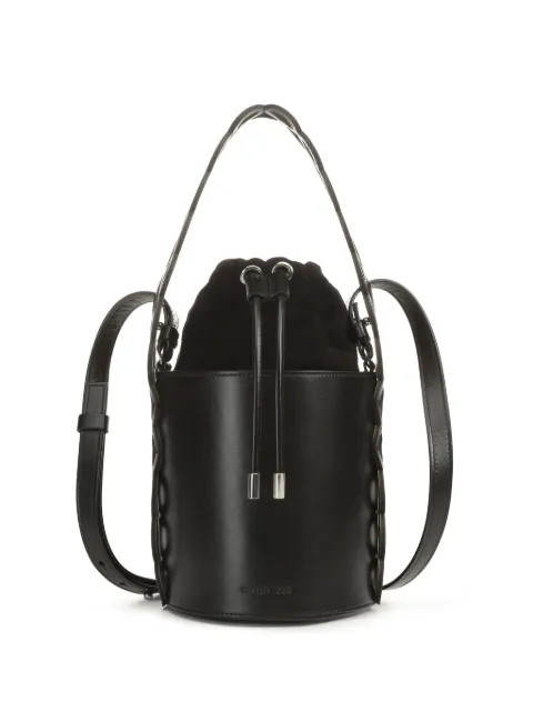 Sergio Rossi Sr Mermaid bucket bag Black B10680MFL254000
