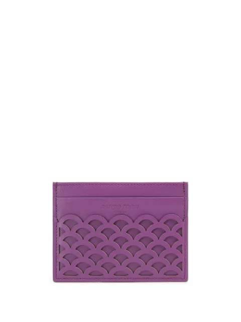 Sergio Rossi Mermaid cardholder Purple B10720MVI101000