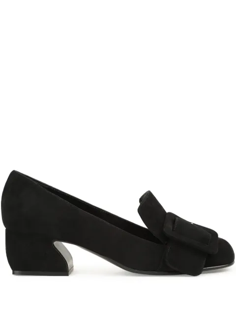 Sergio Rossi Si Rossi buckled pumps Black B10250MCAM33310