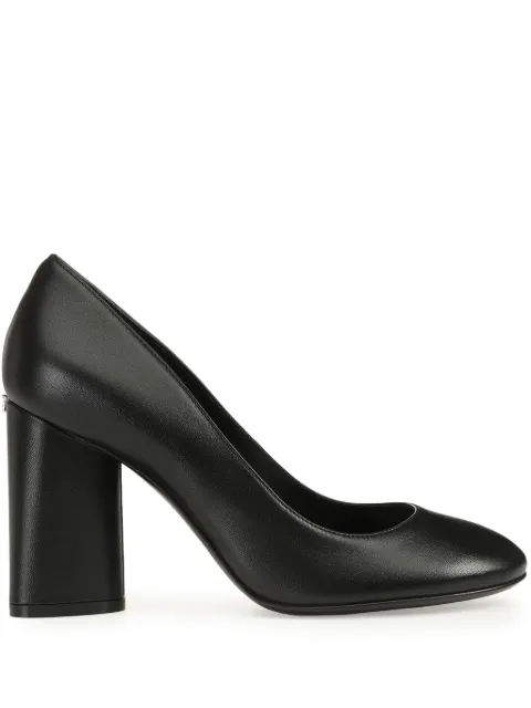 Sergio Rossi Pilier leather pumps Black B09560MNAN07110
