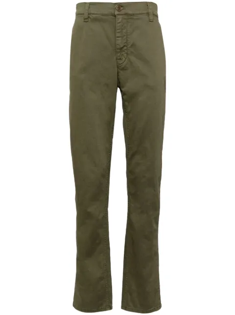 Nudie Jeans Easy Alvin cotton-blend trousers Green 120261A