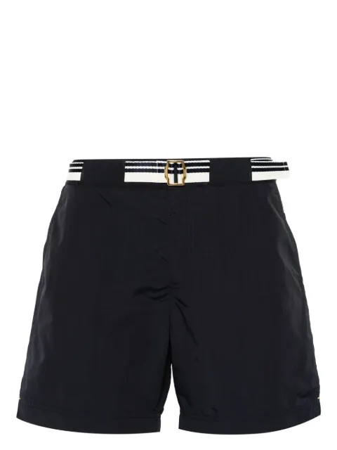 Orlebar Brown Bulldog belted swim shorts Blue 278951