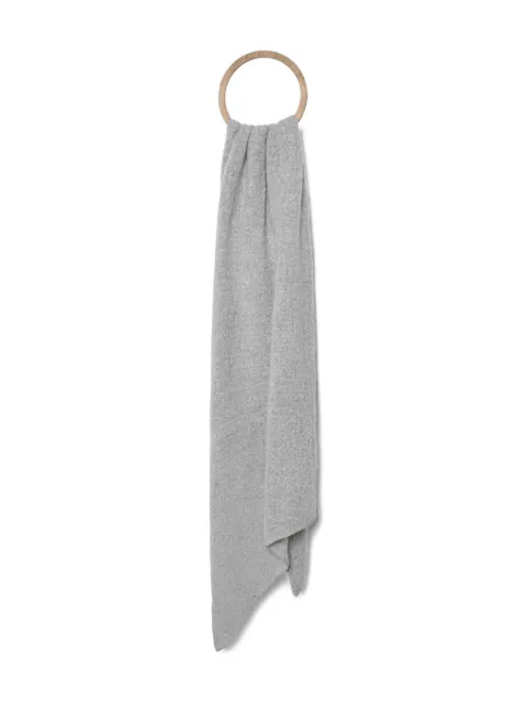 SAMSOE SAMSOE rectangle-shape scarf Grey M13407222