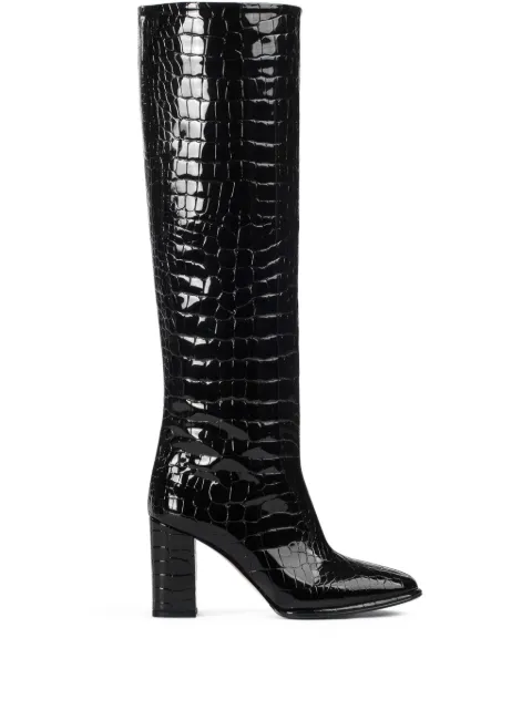 Le Silla 80mm Elsa boots Black 7074T080R3PPLYL