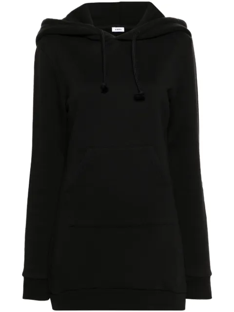Abra graphic-print hoodie mini dress Black CSHD11