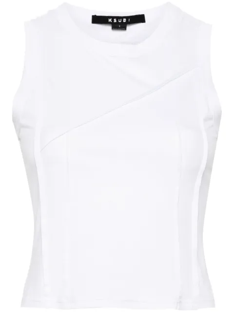 Ksubi Fragment crew-neck tank top White WSP24SI005