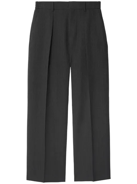 Burberry wool tailored trousers Grey 8095645