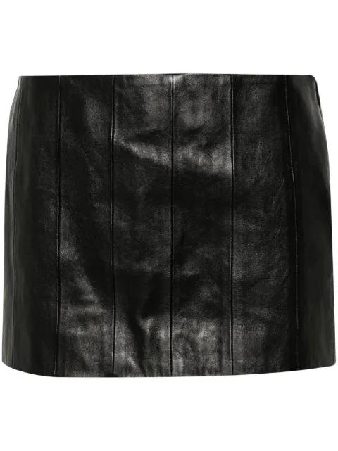 KHAITE Meelar mini skirt Black 4125843200