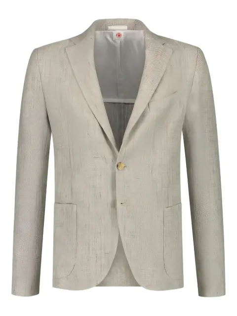 Borrelli single-breasted blazer Neutrals G24530