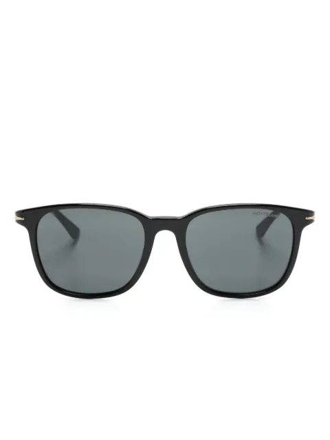 Montblanc square-frame sunglasses Black MB0338S