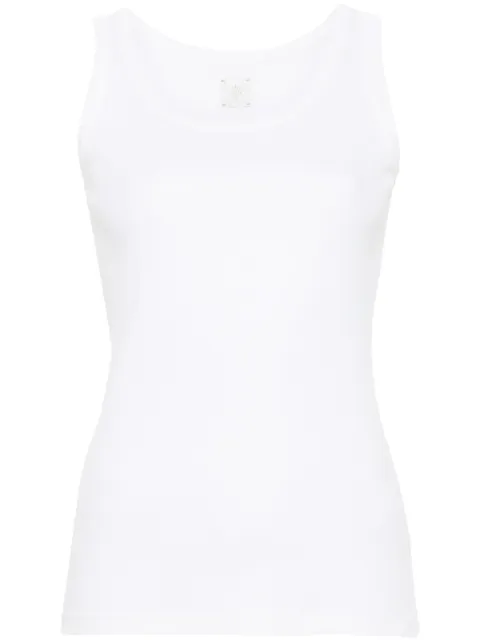 Eleventy fine-ribbed tank top White I80TSHI08TES0I299