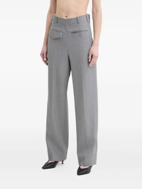 Victoria Beckham flap-pocket trousers Grey 1224WTR005385A