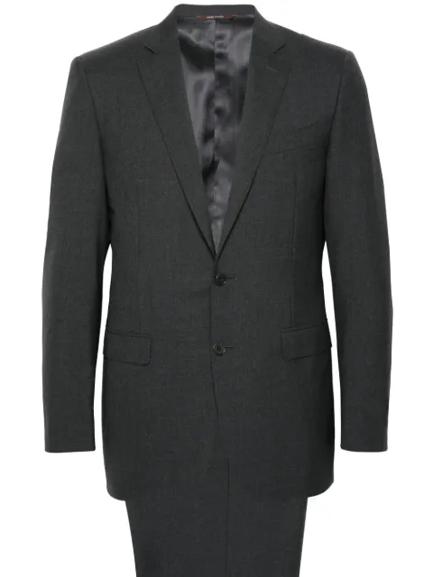 Canali single-breasted wool suit Grey 1922093
