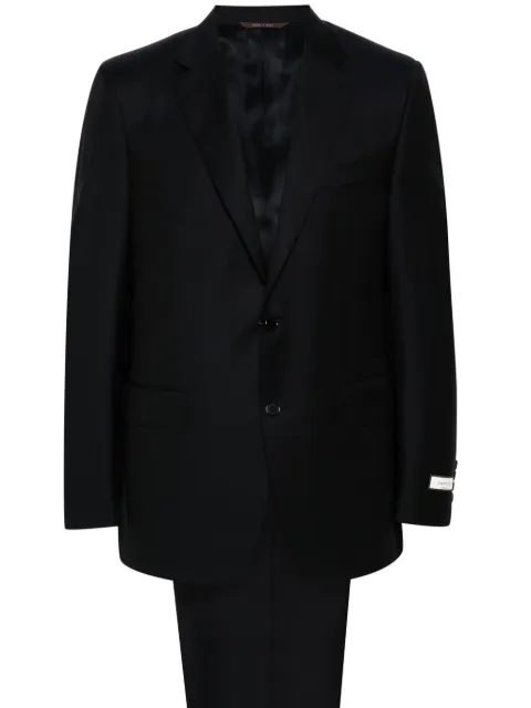 Canali single-breasted wool suit Blue 1128019