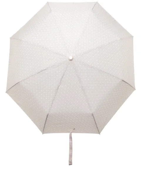 BOSS monogram-print umbrella Neutrals HUF310X