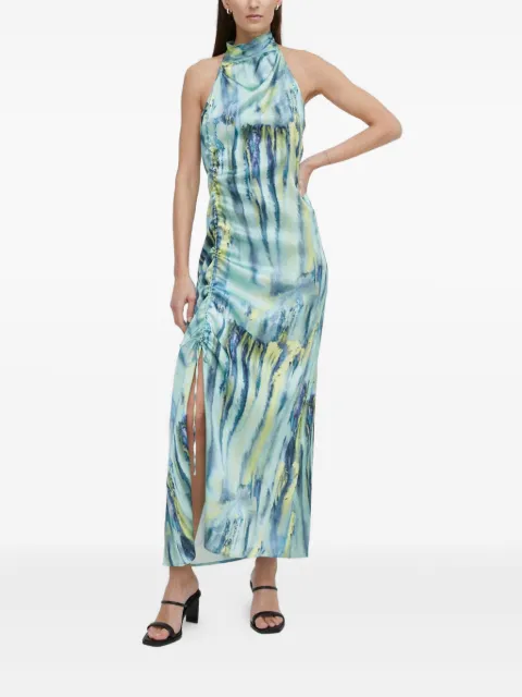 Gestuz WaleryGZ halterneck midi dress Blue 10908860
