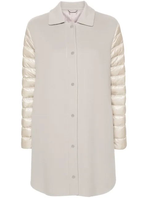 Herno panelled puffer coat Neutrals GC00057DR33415