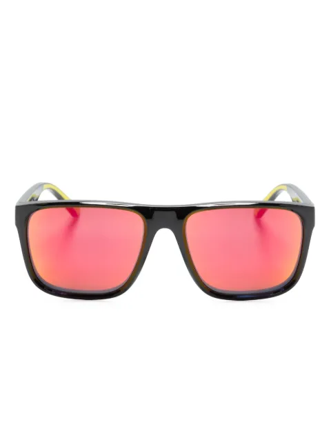SCUDERIA FERRARI 501/6Q square-frame sunglasses Black FZ6002U