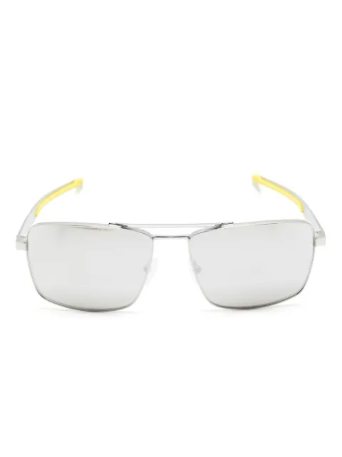 SCUDERIA FERRARI 107/6G pilot-frame sunglasses Silver FZ5001