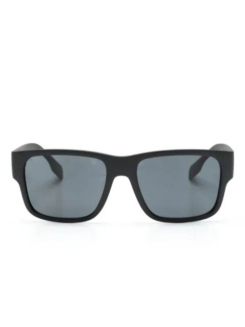 Burberry Eyewear logo-embossed square-frame sunglasses Black B4358