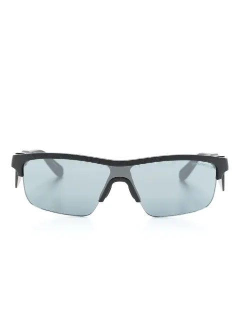 Emporio Armani shield-frame sunglasses Black 0EA4218