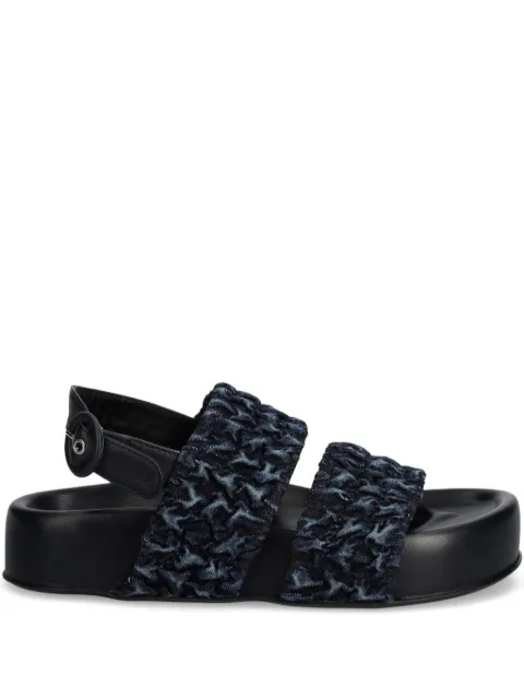 AGL Jane Gofree slingback sandals Blue D685008PGK7670