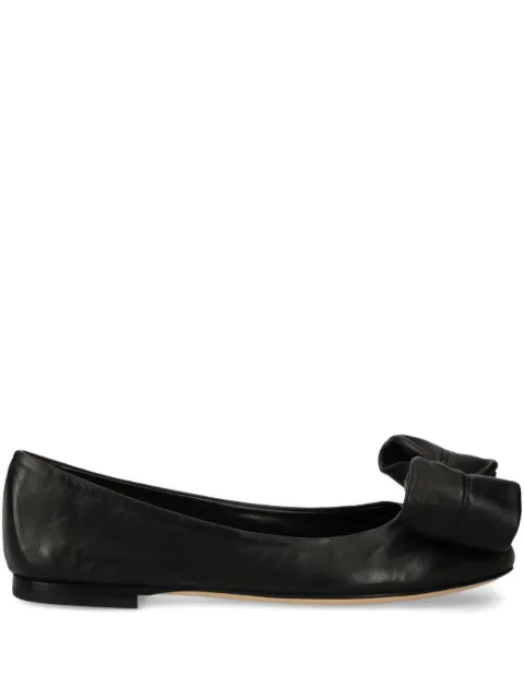 AGL bow-detail ballet flats Black D544029PCSOFTY
