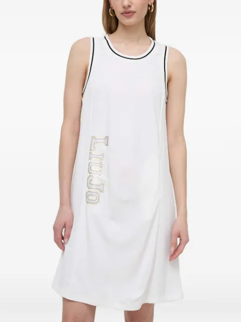 LIU JO logo trim dress White TA4230J5942