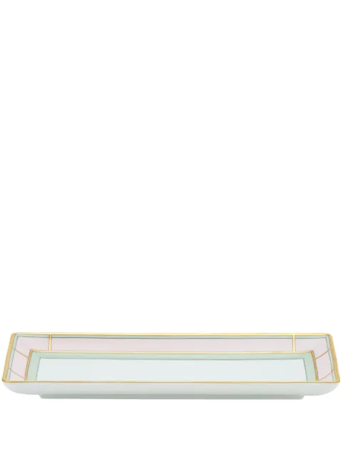 GINORI 1735 Diva rectangular platter Pink 136RG00FVS140LX28XG
