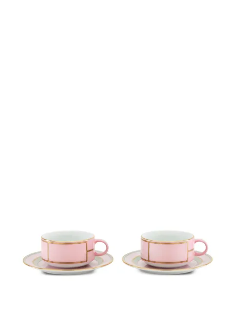 GINORI 1735 Diva tea cup (set of two) Pink 008RG00FW4401LXGENG