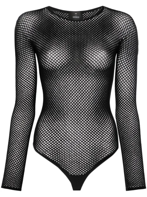 WARDROBE.NYC x RHW Web bodysuit Black W1107R18KN