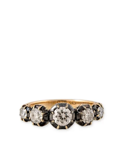 Jacquie Aiche 14kt yellow gold Sophia diamond ring Gold 20030919