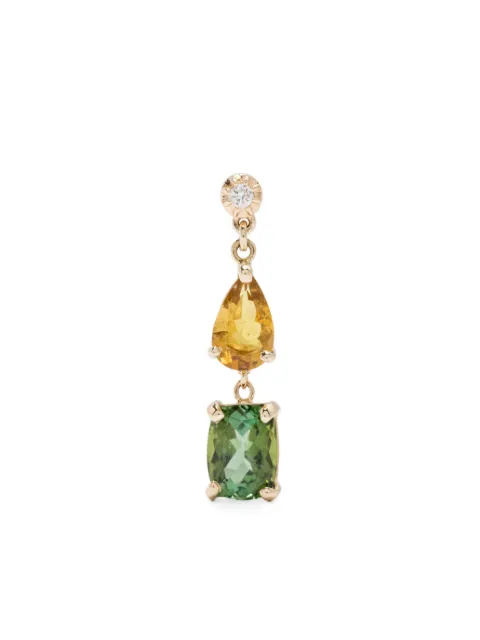 Jacquie Aiche 14kt yellow gold Sophia multi-stone earring Gold 2309090