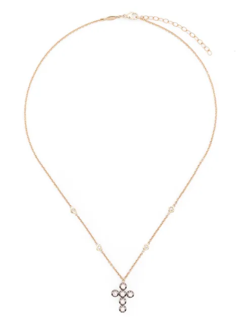Jacquie Aiche 14kt yellow gold Sophia diamond pendant necklace Gold 2401020