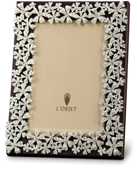 L'Objet Garland photo frame (10cm x 15cm) Brown F7000S