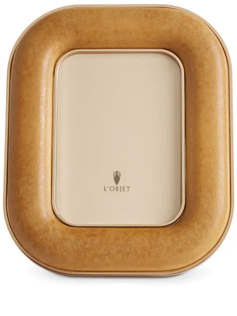 L'Objet Rue Jacob frame (13cm x 18cm) Brown F9112M