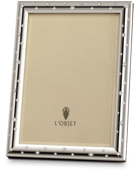 L'Objet Stars photo frame (13cm x 18cm) Silver F5800M