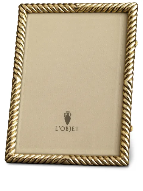 L'Objet Deco Twist photo frame (20cm x 25cm) Gold F3201L