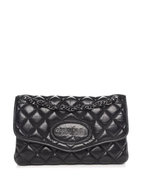 CHANEL Pre-Owned 2005 Bubble shoulder bag Black CHANEL2005DIAMONDQUILTEDBAG