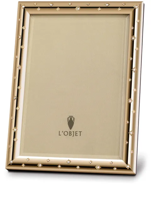 L'Objet Stars photo frame (10cm x 15cm) Gold F5801S