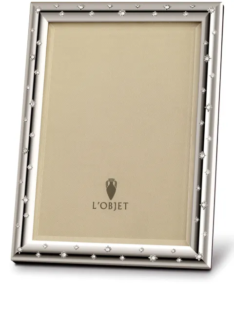 L'Objet Stars frame (10cm x 15cm) Silver F5800S