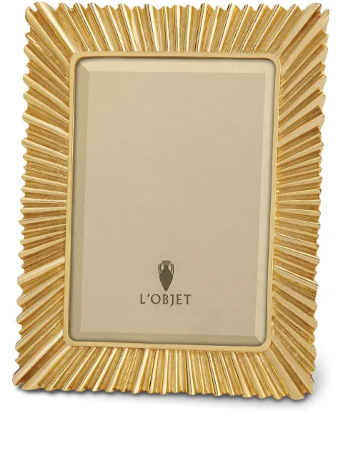L'Objet Ray photo frame (10cm x 15cm) Gold F3001S