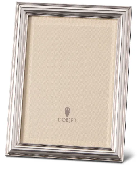 L'Objet Oscar photo frame Silver F5500M