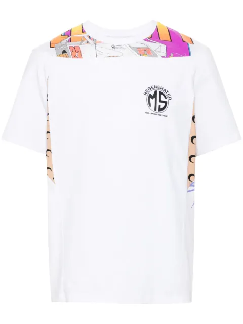 Marine Serre Regenerated Graphic T-shirt White MTT080UJER0003