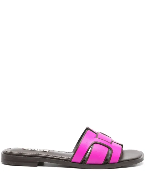 Bibi Lou Holly leather sandals Pink 758Z10VK