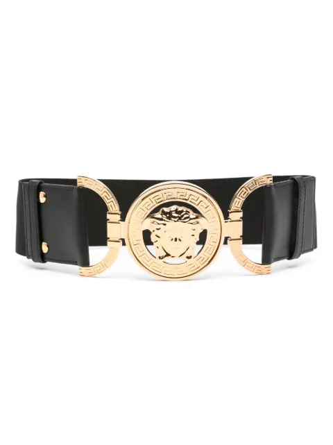 Versace Medusa Greca-key belt Black 10165331A07131