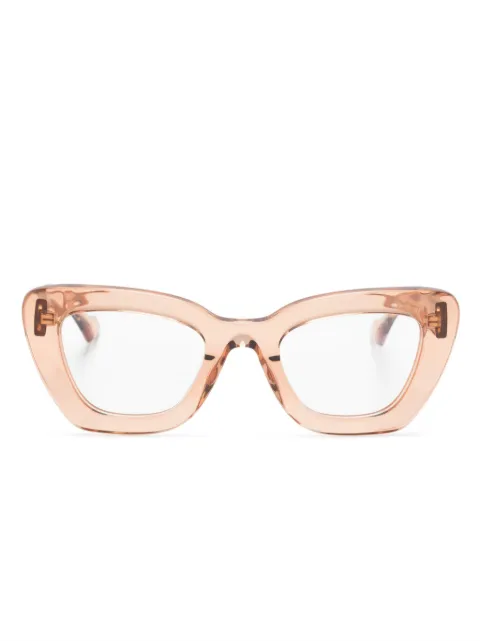 Gucci Eyewear cat-eye glasses Brown GG1555O004