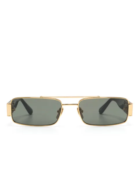 Linda Farrow Joey rectangle-frame sunglasses Black LFL1470C1SUN