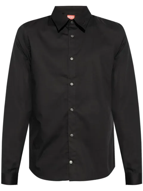 Diesel S-Fitty-A long-sleeve shirt Black A146350QFAV